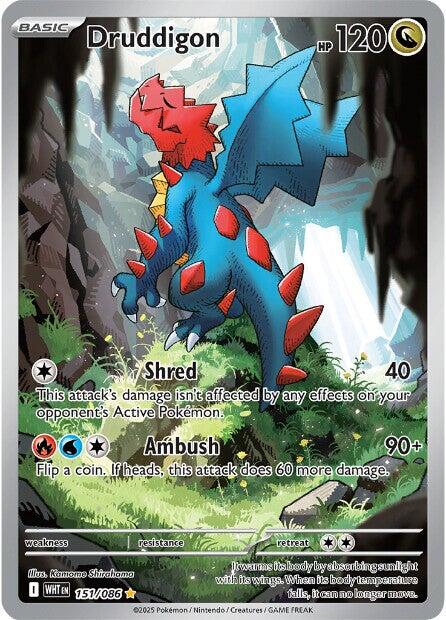 Druddigon (151/086) [Scarlet & Violet: White Flare] | Galaxy Games LLC
