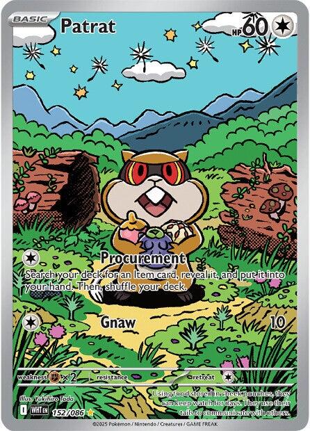 Patrat (152/086) [Scarlet & Violet: White Flare] | Galaxy Games LLC