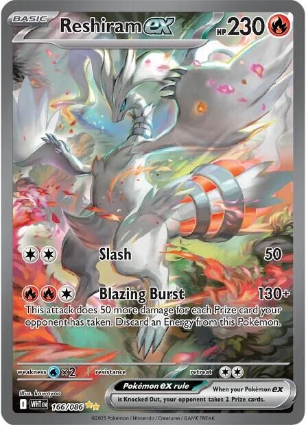 Reshiram ex (166/086) [Scarlet & Violet: White Flare] | Galaxy Games LLC