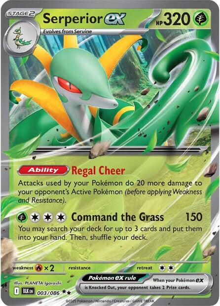 Serperior ex (003/086) [Scarlet & Violet: Black Bolt] | Galaxy Games LLC