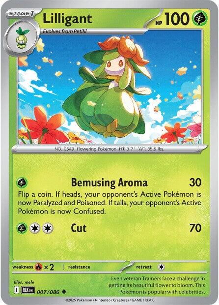 Lilligant (007/086) [Scarlet & Violet: Black Bolt] | Galaxy Games LLC