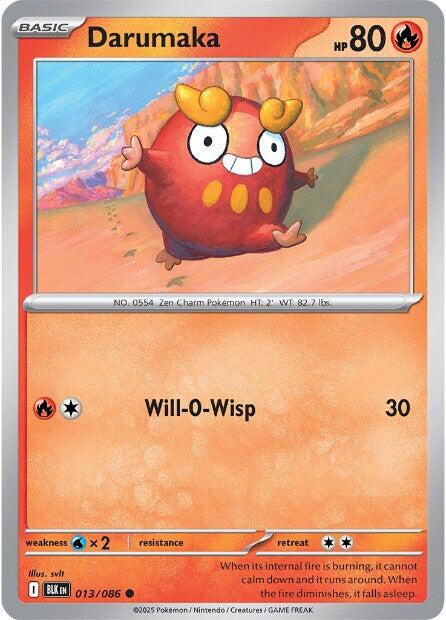 Darumaka (013/086) [Scarlet & Violet: Black Bolt] | Galaxy Games LLC