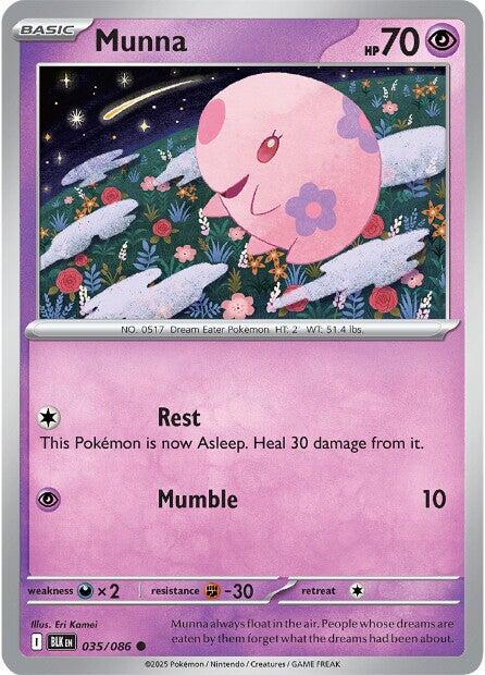 Munna (035/086) [Scarlet & Violet: Black Bolt] | Galaxy Games LLC