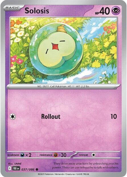 Solosis (037/086) [Scarlet & Violet: Black Bolt] | Galaxy Games LLC