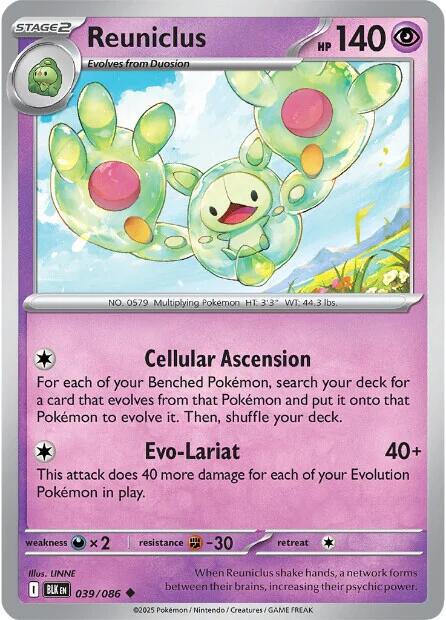 Reuniclus (039/086) [Scarlet & Violet: Black Bolt] | Galaxy Games LLC