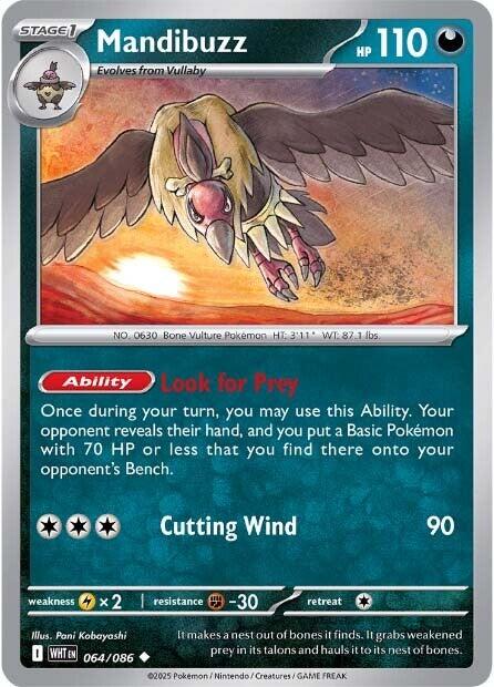 Mandibuzz (064/086) [Scarlet & Violet: White Flare] | Galaxy Games LLC