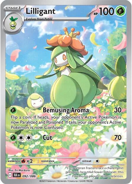 Lilligant (092/086) [Scarlet & Violet: Black Bolt] | Galaxy Games LLC