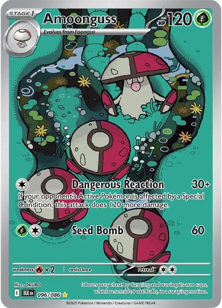 Amoonguss (096/086) [Scarlet & Violet: Black Bolt] | Galaxy Games LLC