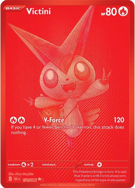 Victini (171/086) [Scarlet & Violet: Black Bolt] | Galaxy Games LLC