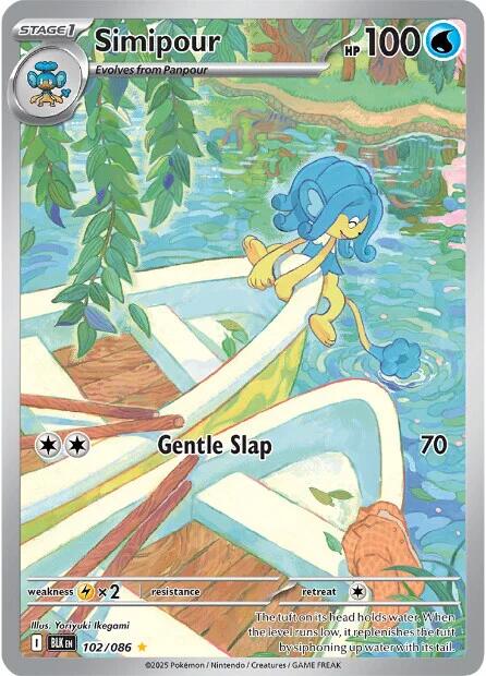 Simipour (102/086) [Scarlet & Violet: Black Bolt] | Galaxy Games LLC