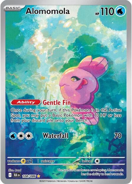 Alomomola (108/086) [Scarlet & Violet: Black Bolt] | Galaxy Games LLC