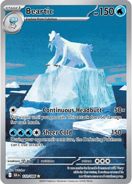 Beartic (110/086) [Scarlet & Violet: Black Bolt] | Galaxy Games LLC