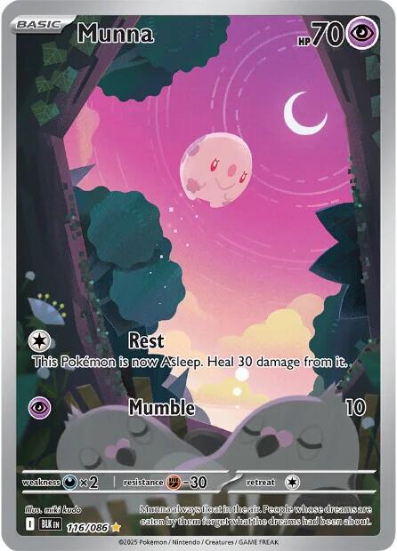 Munna (116/086) [Scarlet & Violet: Black Bolt] | Galaxy Games LLC