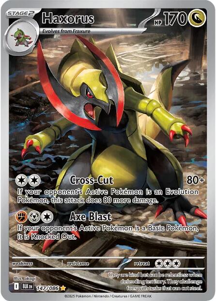 Haxorus (147/086) [Scarlet & Violet: Black Bolt] | Galaxy Games LLC