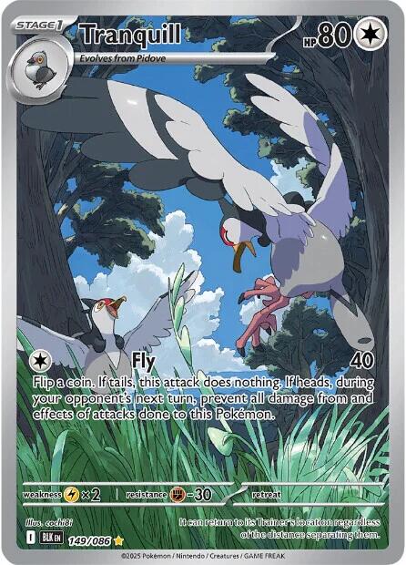 Tranquill (149/086) [Scarlet & Violet: Black Bolt] | Galaxy Games LLC