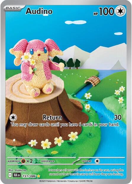 Audino (151/086) [Scarlet & Violet: Black Bolt] | Galaxy Games LLC