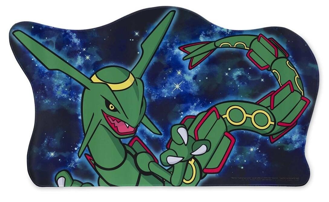 Die-Cut Playmat - Rayquaza (Pokemon Center Exclusive) | Galaxy Games LLC