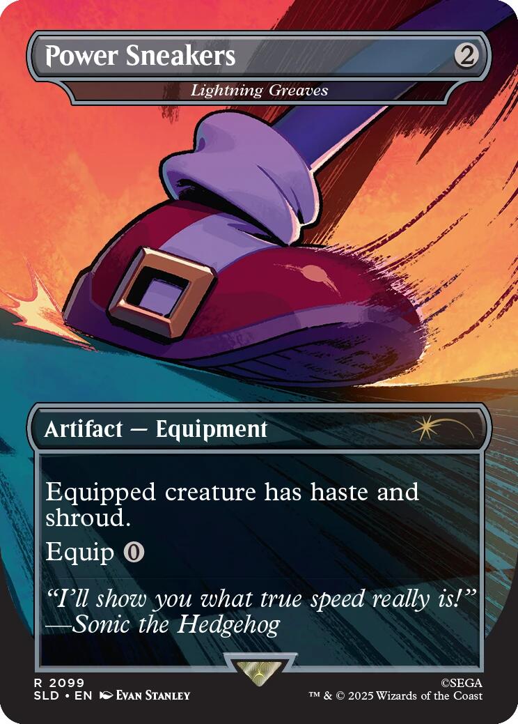 Power Sneakers - Lightning Greaves [Secret Lair Drop Series] | Galaxy Games LLC
