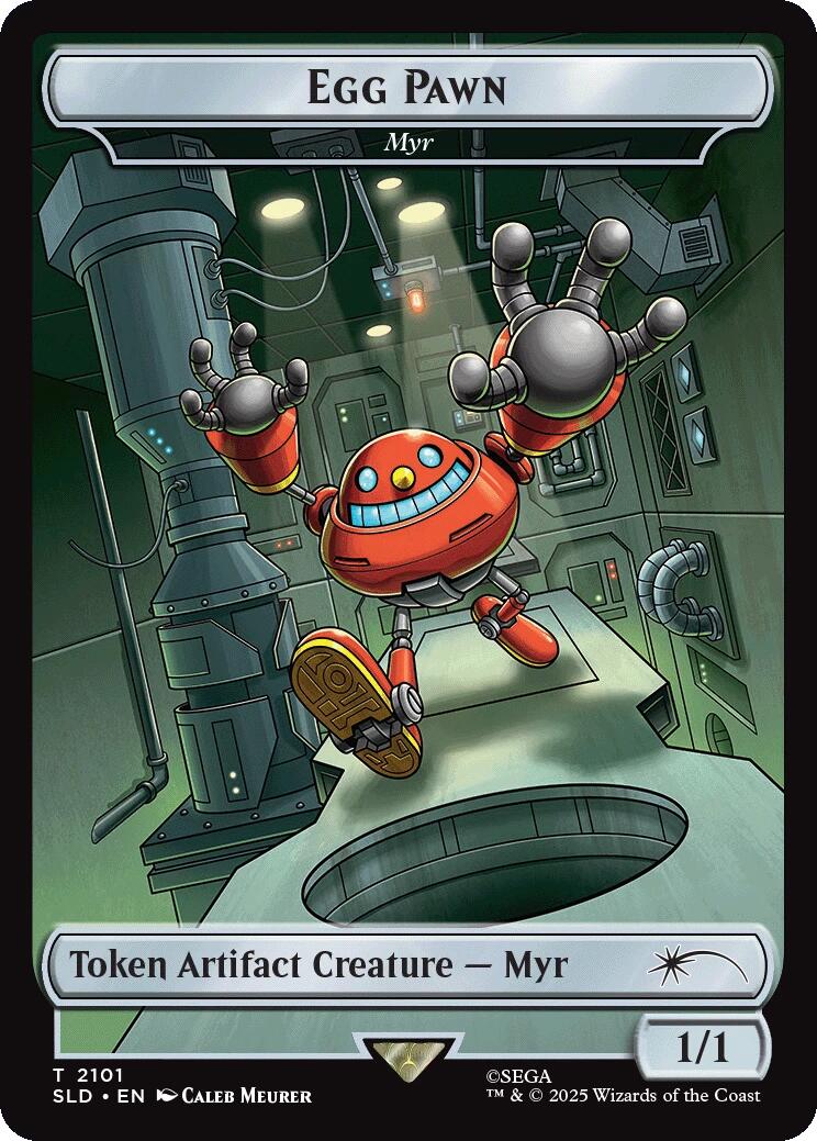 Egg Pawn - Myr Token [Secret Lair Drop Series] | Galaxy Games LLC