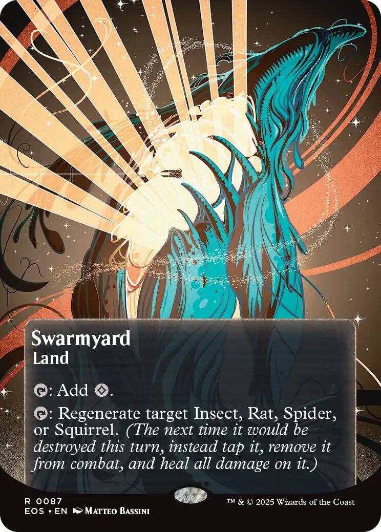 Swarmyard (0087) (Borderless) [Edge of Eternities: Stellar Sights] | Galaxy Games LLC