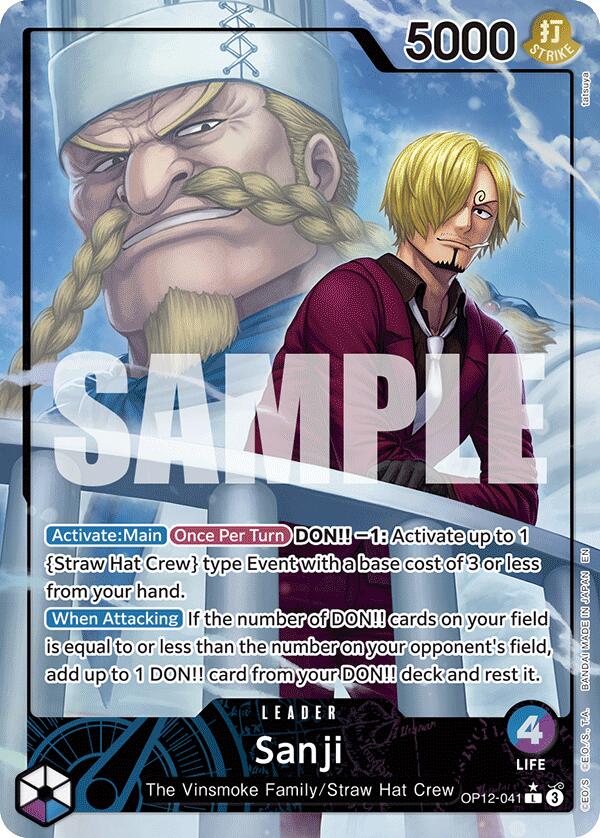 Sanji (Alternate Art) [Legacy of the Master] | Galaxy Games LLC