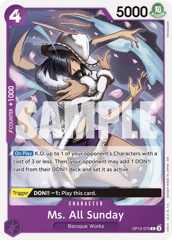 Ms. All Sunday [Legacy of the Master] | Galaxy Games LLC