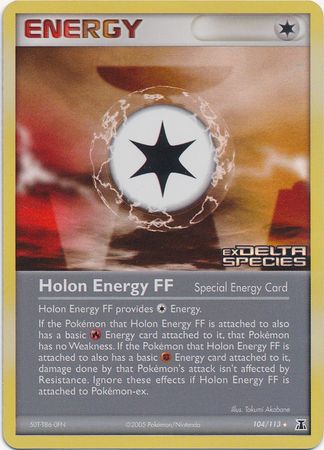 Holon Energy FF (104/113) (Stamped) [EX: Delta Species] | Galaxy Games LLC