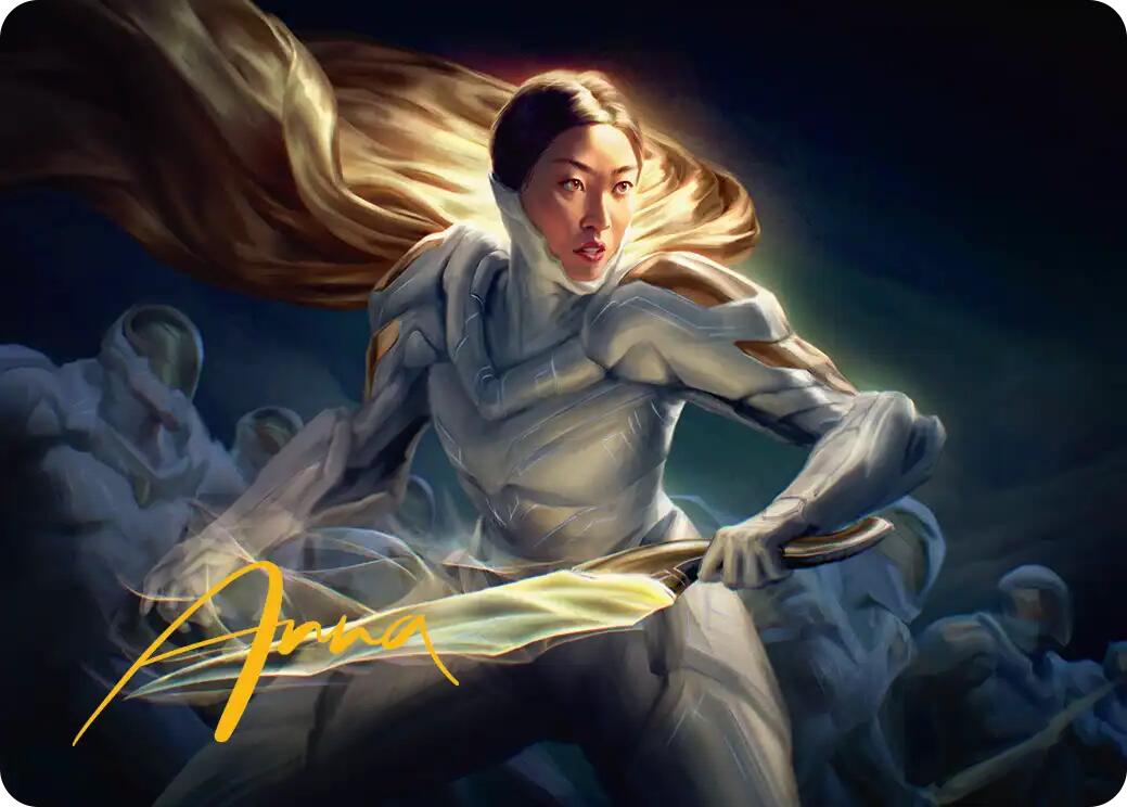 Cosmogrand Zenith Art Card (Gold-Stamped Signature) [Edge of Eternities Art Series] | Galaxy Games LLC