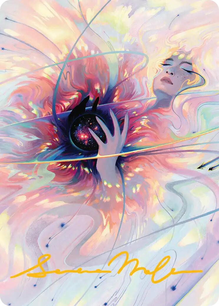 Beyond the Quiet Art Card (Gold-Stamped Signature) [Edge of Eternities Art Series] | Galaxy Games LLC