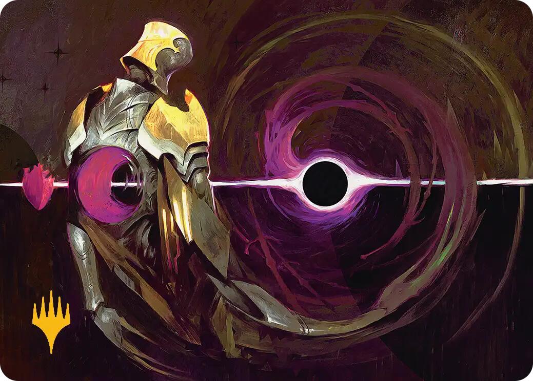 Gravkill Art Card (Gold-Stamped Planeswalker Symbol) [Edge of Eternities Art Series] | Galaxy Games LLC