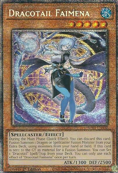 Dracotail Faimena (Starlight Rare) [JUSH-EN002] Starlight Rare | Galaxy Games LLC