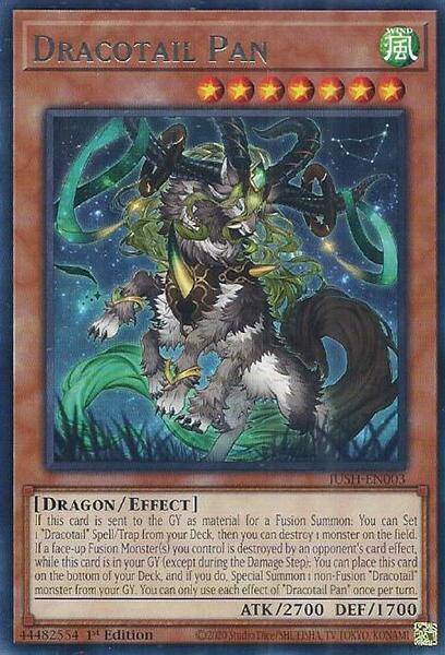 Dracotail Pan [JUSH-EN003] Rare | Galaxy Games LLC