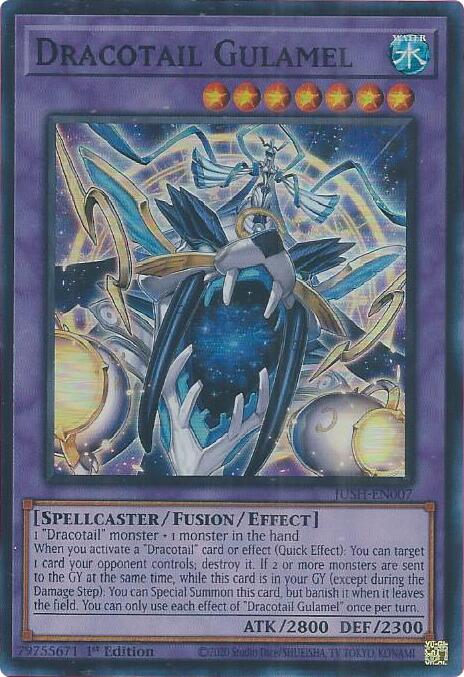 Dracotail Gulamel (Super Rare) [JUSH-EN007] Super Rare | Galaxy Games LLC