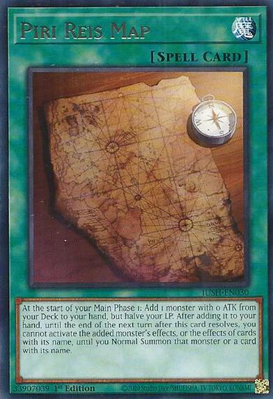 Piri Reis Map [JUSH-EN030] Rare | Galaxy Games LLC