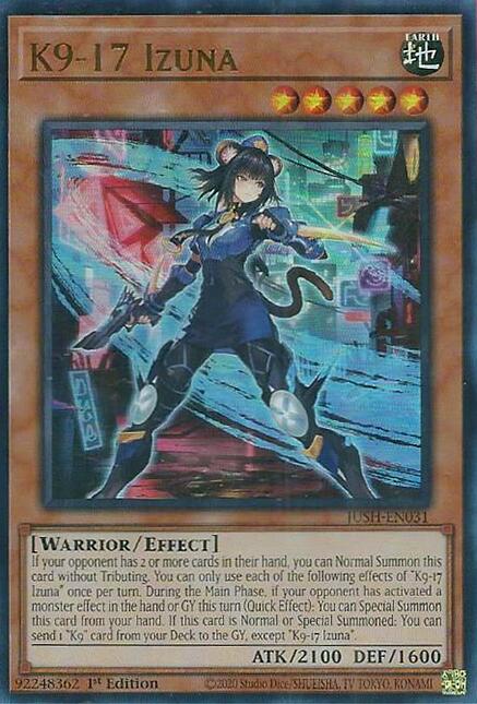 K9-17 Izuna [JUSH-EN031] Ultra Rare | Galaxy Games LLC