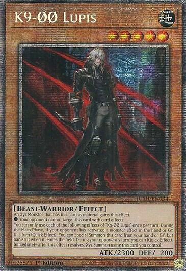 K9-00 Lupis (Starlight Rare) [JUSH-EN034] Starlight Rare | Galaxy Games LLC