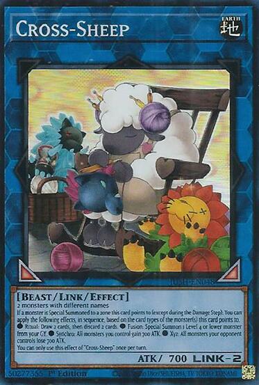 Cross-Sheep (Super Rare) [JUSH-EN048] Super Rare | Galaxy Games LLC