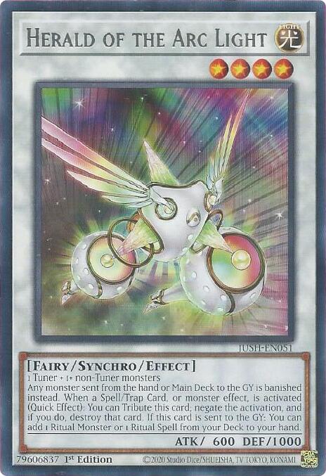 Herald of the Arc Light [JUSH-EN051] Rare | Galaxy Games LLC