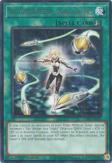 Sky Striker Mecha - Hornet Drones [JUSH-EN053] Rare | Galaxy Games LLC
