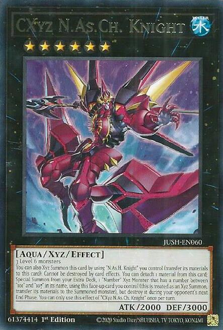 CXyz N.As.Ch. Knight [JUSH-EN060] Rare | Galaxy Games LLC