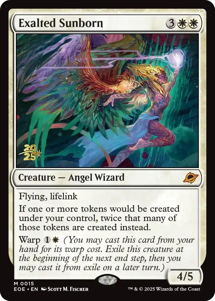 Exalted Sunborn [Edge of Eternities Prerelease Promos] | Galaxy Games LLC