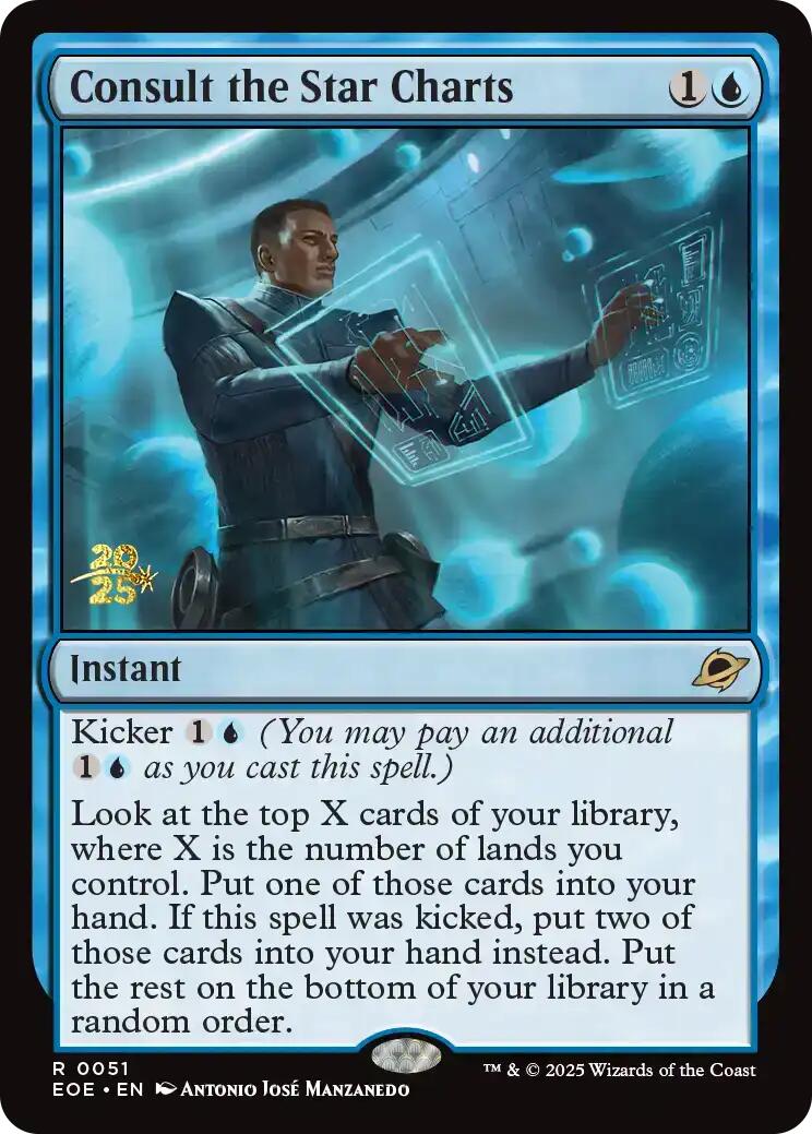 Consult the Star Charts [Edge of Eternities Prerelease Promos] | Galaxy Games LLC
