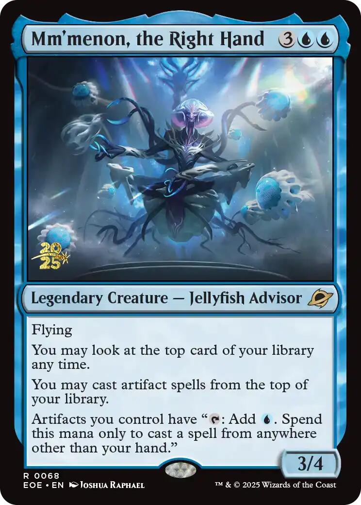 Mm'menon, the Right Hand [Edge of Eternities Prerelease Promos] | Galaxy Games LLC