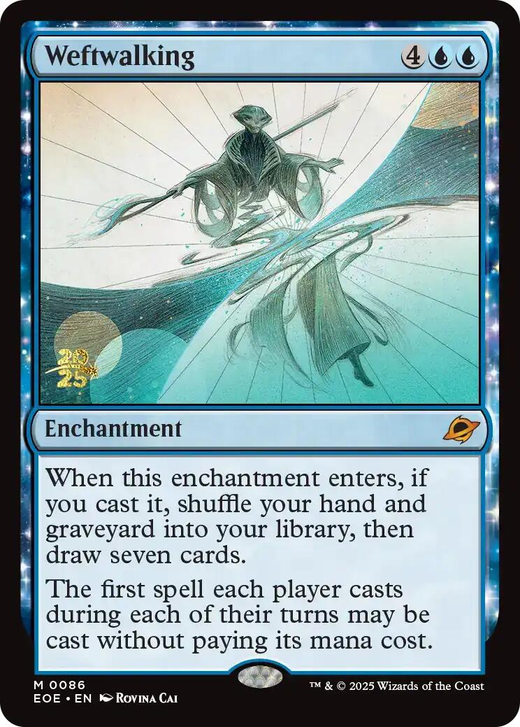 Weftwalking [Edge of Eternities Prerelease Promos] | Galaxy Games LLC