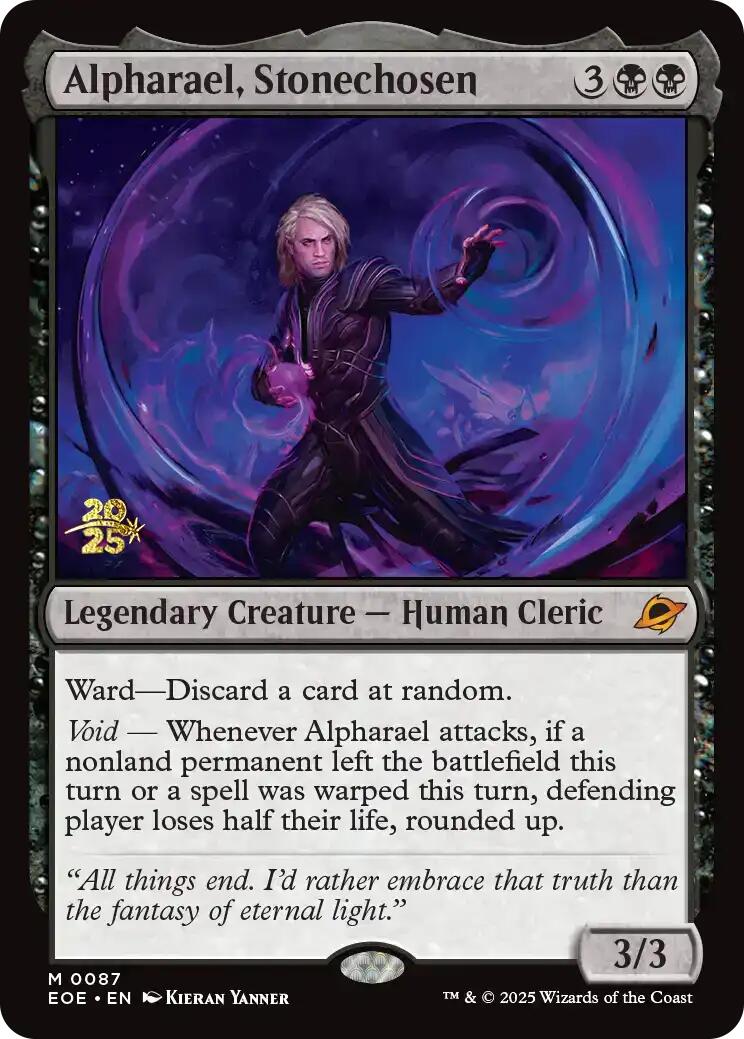 Alpharael, Stonechosen [Edge of Eternities Prerelease Promos] | Galaxy Games LLC