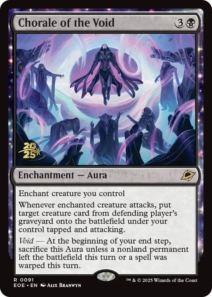 Chorale of the Void [Edge of Eternities Prerelease Promos] | Galaxy Games LLC