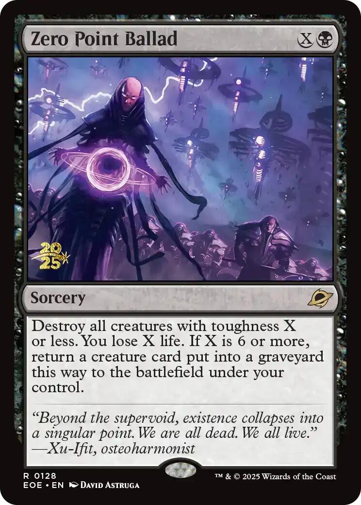 Zero Point Ballad [Edge of Eternities Prerelease Promos] | Galaxy Games LLC