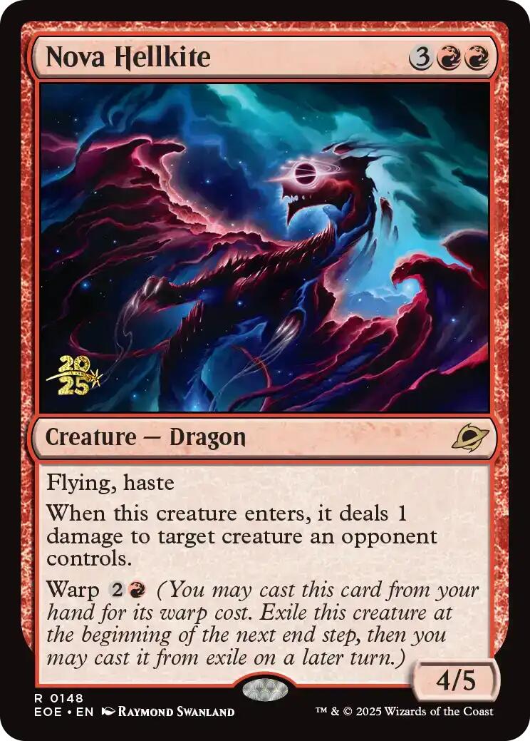 Nova Hellkite [Edge of Eternities Prerelease Promos] | Galaxy Games LLC