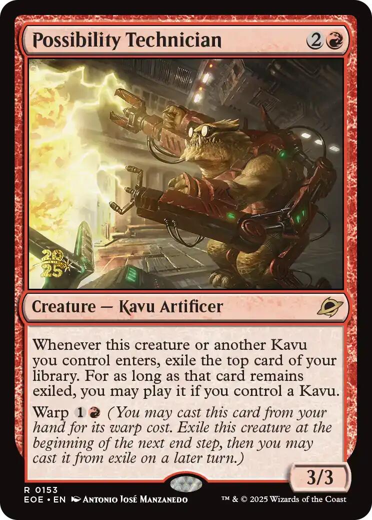 Possibility Technician [Edge of Eternities Prerelease Promos] | Galaxy Games LLC