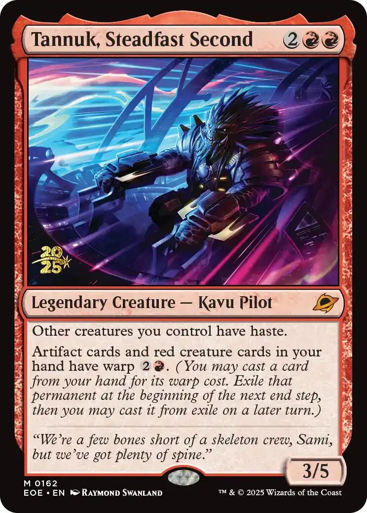 Tannuk, Steadfast Second [Edge of Eternities Prerelease Promos] | Galaxy Games LLC